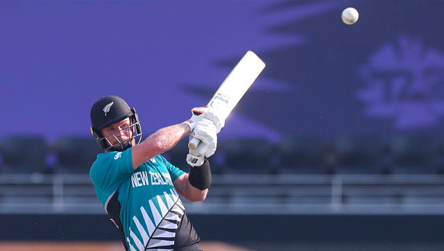Glenn Phillips (33) played a pivotal role later on to take New Zealand to 172/5. AP 