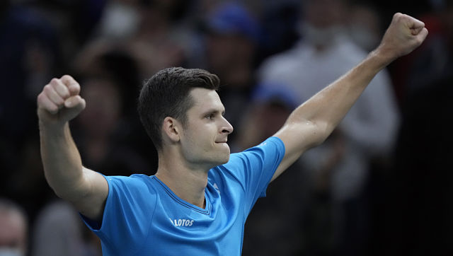 Paris Masters: Hubert Hurkacz seals ATP Finals berth after hard-fought win against James Duckworth Paris Masters: Hubert Hurkacz seals ATP Finals berth after hard-fought win against James Duckworth