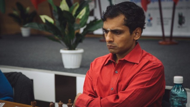 Grand Swiss Tournament: K Sasikiran in second place after draw against Maxime Vachier-Lagrave Grand Swiss Tournament: K Sasikiran in second place after draw against Maxime Vachier-Lagrave