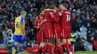 Premier League: Jota brace helps Liverpool rout Southampton; Arsenal beat Newcastle