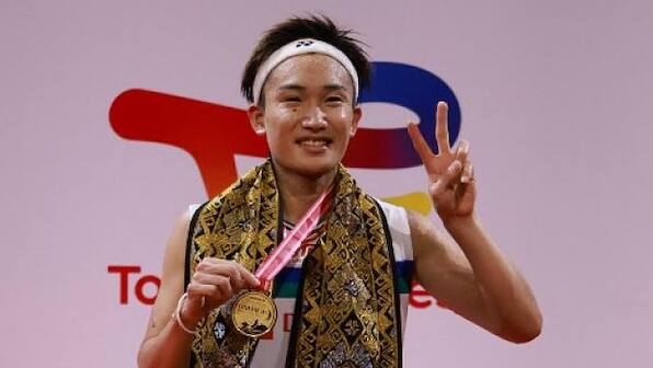Indonesia Masters 2021: Ace shuttler Kento Momota claims first title since car crash in 2020