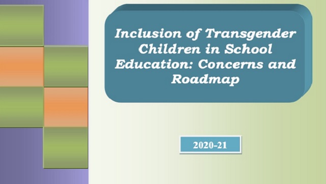 NCERT releases training material to sensitise teachers, administrators about transgender, gender-nonconforming children NCERT releases training material to sensitise teachers, administrators about transgender, gender-nonconforming children