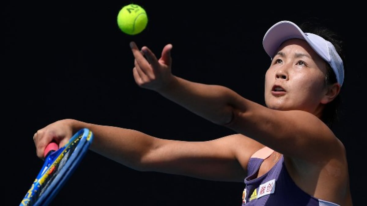 Peng Shuai mistakenly included in Rome tournament schedule