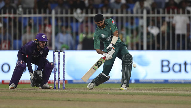 T20 World Cup 2021: Babar, Malik star as Pakistan thump Scotland to set up Australia showdown in semis T20 World Cup 2021: Babar, Malik star as Pakistan thump Scotland to set up Australia showdown in semis