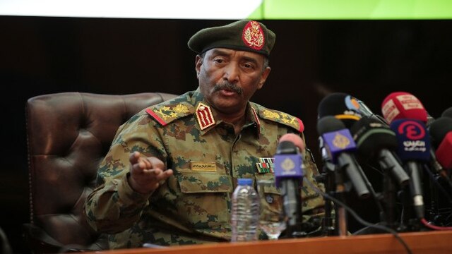 Top general al-Burhan reappoints himself head of transitional council two weeks after coup: Sudan TV Top general al-Burhan reappoints himself head of transitional council two weeks after coup: Sudan TV