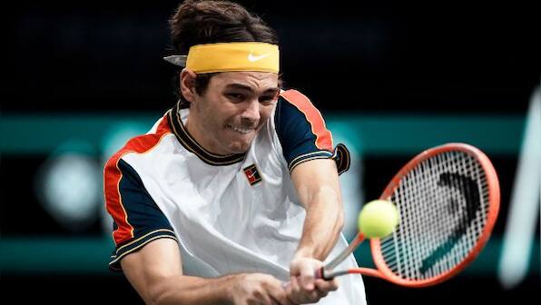 Paris Masters: Taylor Fritz sets up Novak Djokovic clash, Medvedev and Zverev made to dig deep