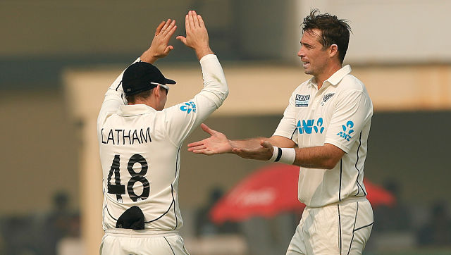 Tim Southee, openers lead New Zealand's fightback after Shreyas Iyer ton Tim Southee, openers lead New Zealand's fightback after Shreyas Iyer ton