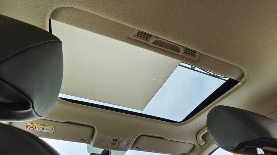 Standard-size sunroof to be on offer with the top-spec Slavia. Image: Overdrive
