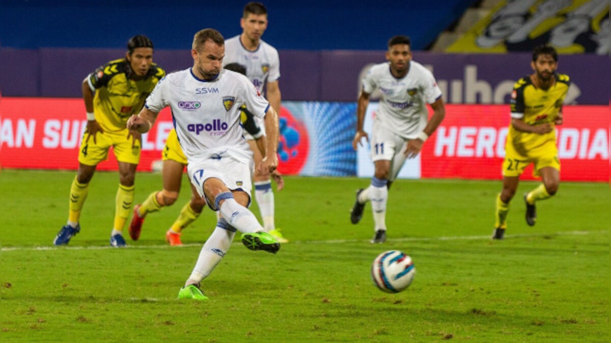 ISL 2021-22: Koman penalty helps Chennaiyin FC begin campaign with win over Hyderabad FC