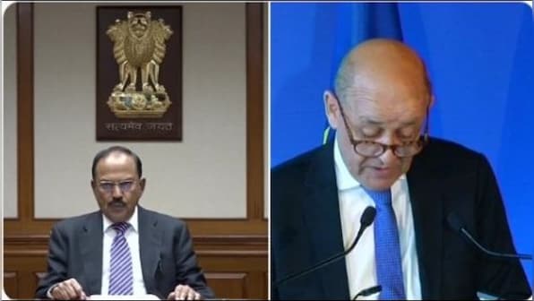 NSA Doval and French foreign minister hold talks on India-France strategic partnership, maritime security in Indo-Pacific