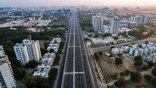 Amit Shah inaugurates elevated corridor on Ahmedabad-Gandhinagar highway Amit Shah inaugurates elevated corridor on Ahmedabad-Gandhinagar highway