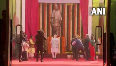 Audit Diwas: Prime Minister Narendra Modi unveils Sardar Vallabhbhai Patel statue at CAG office