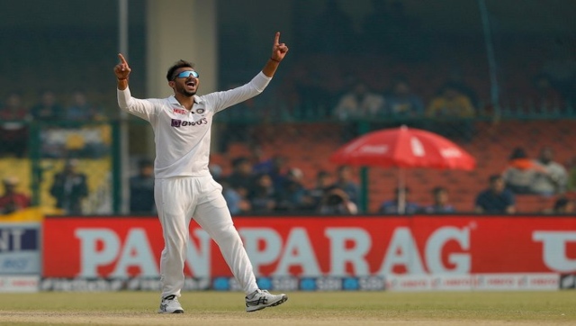 India vs New Zealand: Axar Patel takes five to bowl out Black Caps for 296; hosts 14 for 1 on Day 3 India vs New Zealand: Axar Patel takes five to bowl out Black Caps for 296; hosts 14 for 1 on Day 3