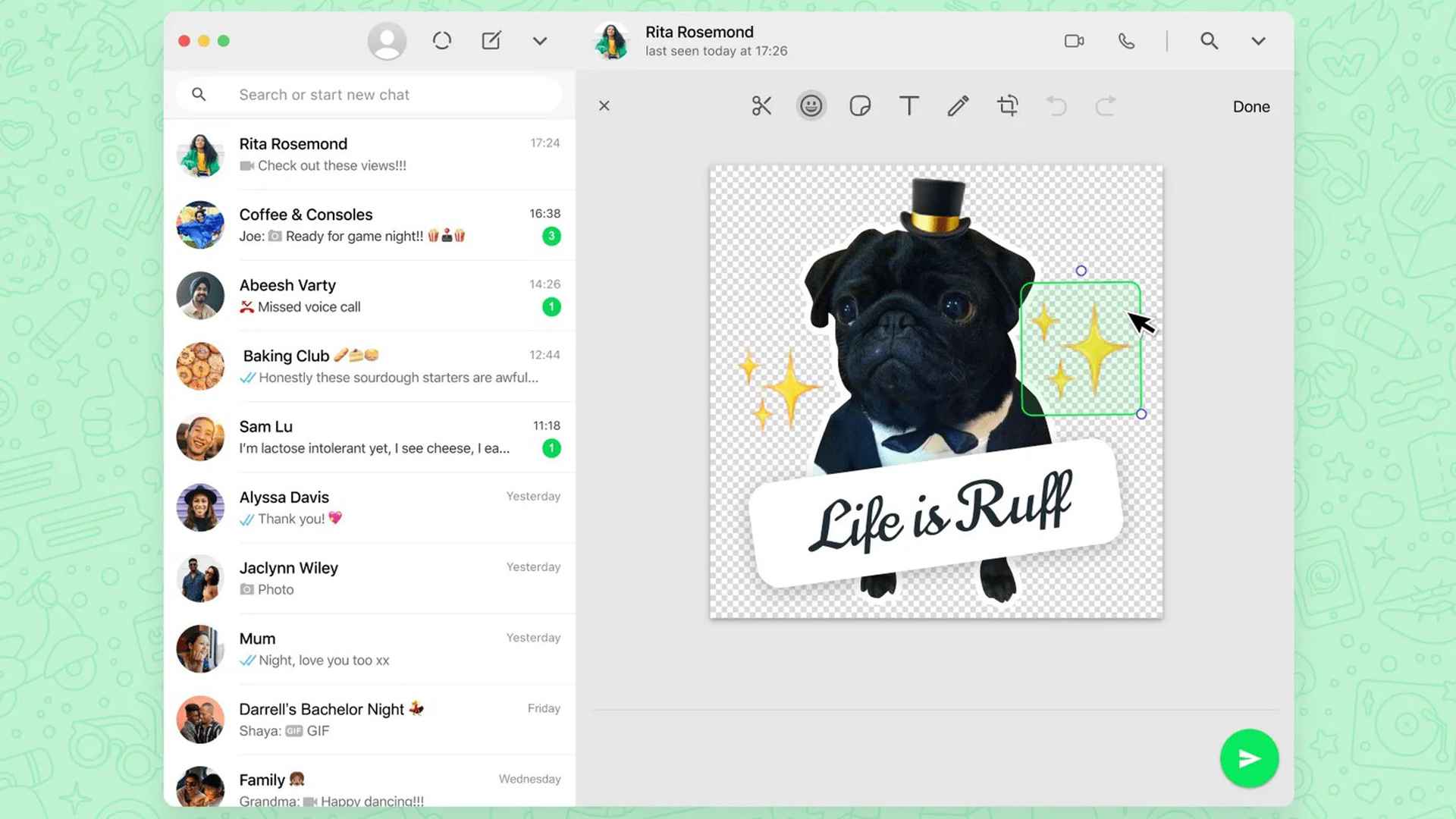 Here's how to create your own WhatsApp stickers / X