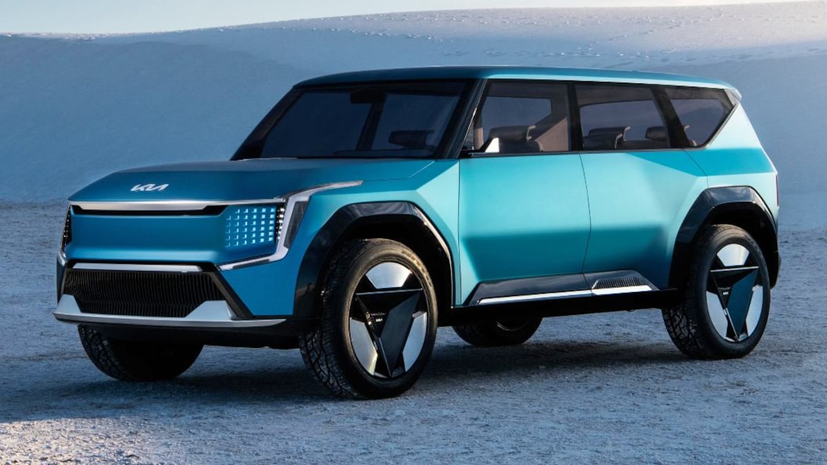 LA Auto Show 2021: Kia EV9 Concept previews incoming flagship electric SUV, has a range of up to 480 km