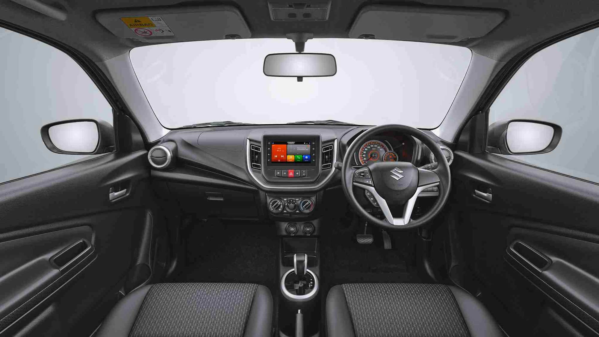 A 7.0-inch touchscreen infotainment system will be offered with higher variants of the new Celerio. Image: Maruti Suzuki