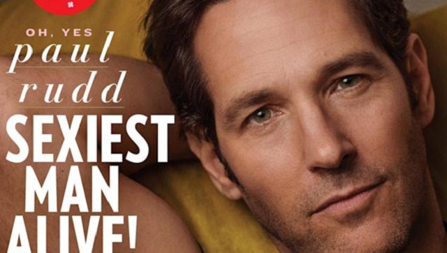Sexiest Man Alive: Ant-Man star Paul Rudd gets the 2021 title by People magazine Sexiest Man Alive: Ant-Man star Paul Rudd gets the 2021 title by People magazine