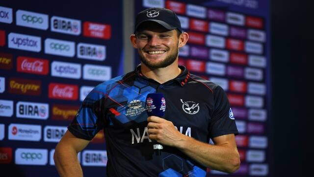 File image of Namibia coach Pierre de Bruyn. Twitter/@CricketNamibia1