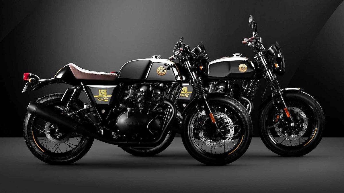 Royal Enfield unveils 120th Year Anniversary Editions of the Interceptor 650, Continental GT 650 at EICMA 2021