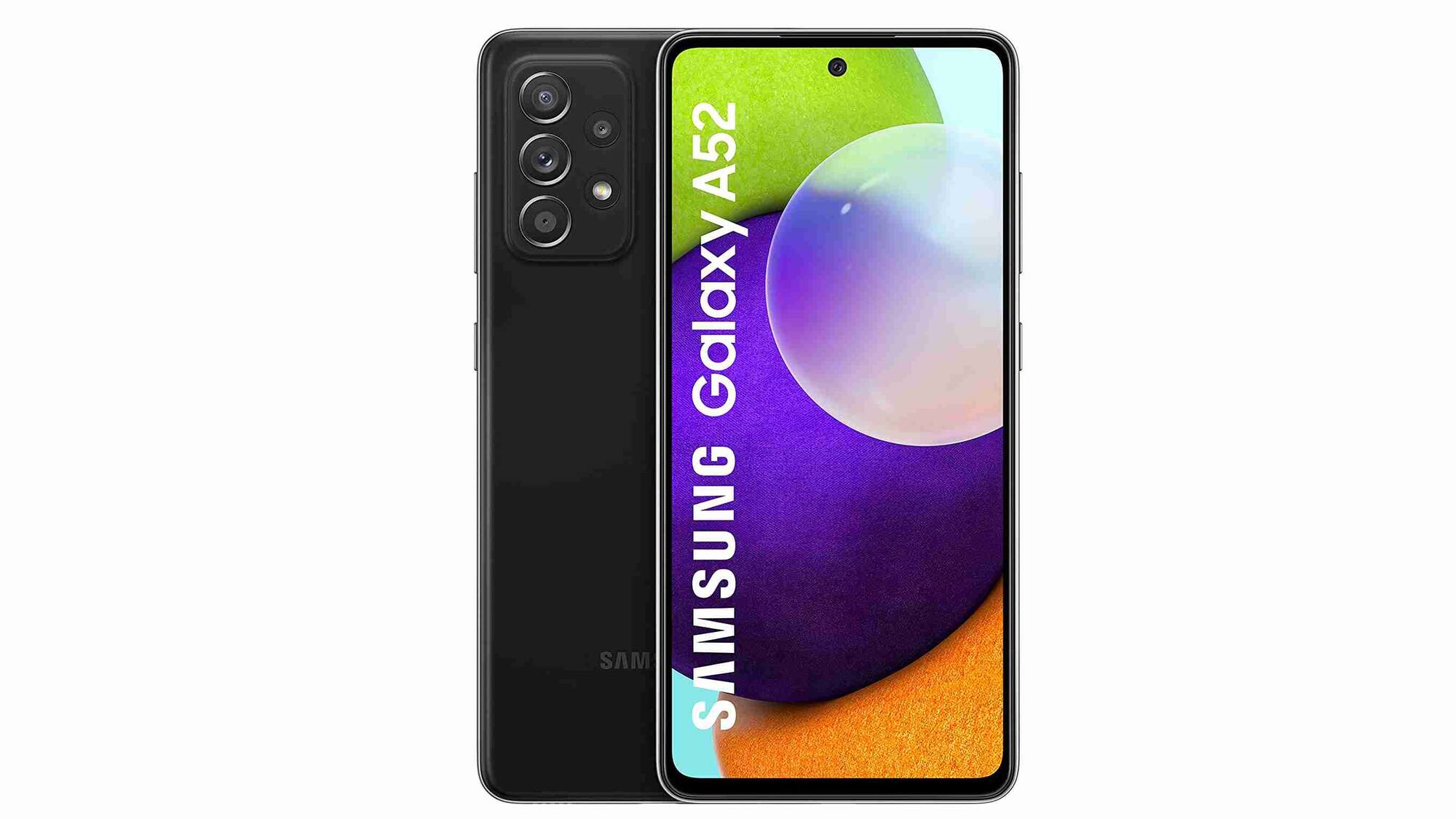 Samsung Galaxy A52. Image: Samsung