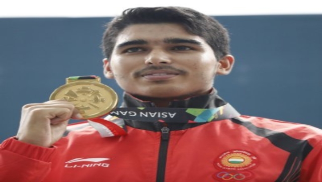 Saurabh Chaudhary strikes gold in 50m pistol event at Shooting Nationals Saurabh Chaudhary strikes gold in 50m pistol event at Shooting Nationals