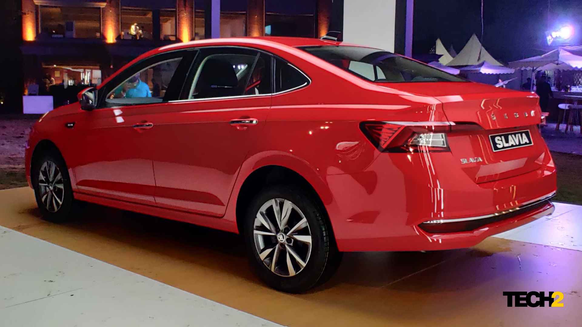 The Slavia looks best when viewed in profile or from the rear-three-quarter angle. Image: Tech2/Amaan Ahmed