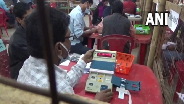 Tripura civic elections: Counting underway; BJP leading in four seats Tripura civic elections: Counting underway; BJP leading in four seats