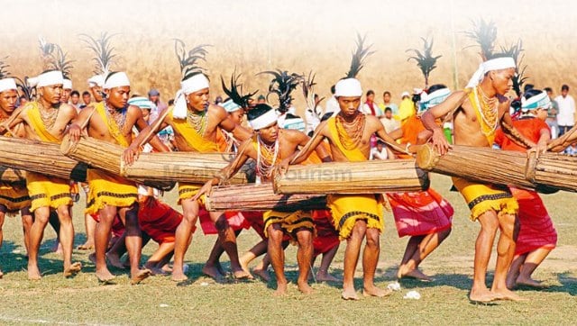 Wangala folk dance of mizoram