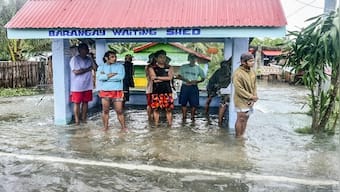 Tens of thousands flee homes as Super Typhoon Rai slams into Philippines