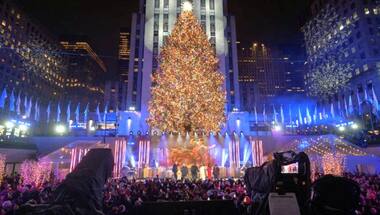 Christmas countdown! From Britain to Taipei, countries across the world light up for 25 December