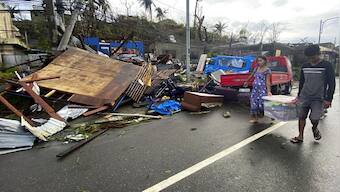 Typhoon in Philippines: At least 19 people dead and thousands left homeless