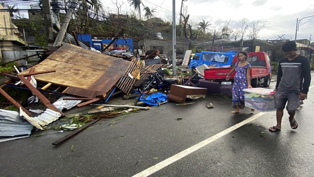 Typhoon in Philippines: At least 19 people dead and thousands left homeless Typhoon in Philippines: At least 19 people dead and thousands left homeless