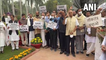 Parliament's Winter Session: RS adjourns as Oppn continues to protest suspension of MPs