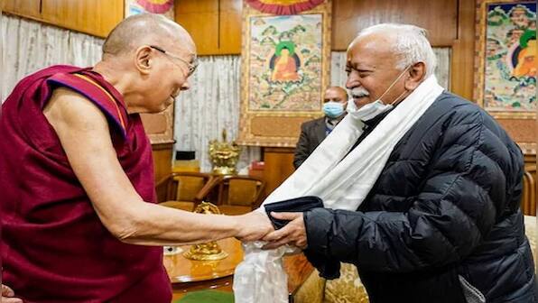 COVID-19 impact, China's expansionist policies: What Mohan Bhagwat, Dalai Lama discussed at Dharamshala