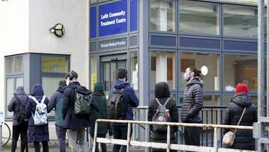 Get jabbed for Christmas, says Boris Johnson as coronavirus surges in UK