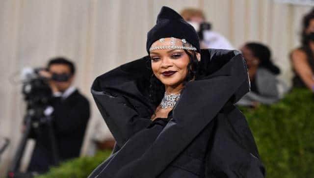 Barbadian singer Rihanna arrives for the 2021 Met Gala at the Metropolitan Museum of Art on September 13, 2021 in New York. Photo: AFP
