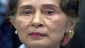 Aung San Suu Kyi's jail sentence halved to two years by Myanmar junta chief
