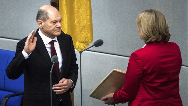 Olaf Scholz takes over as Germany's new chancellor, replaces long-time leader Angela Merkel Olaf Scholz takes over as Germany's new chancellor, replaces long-time leader Angela Merkel