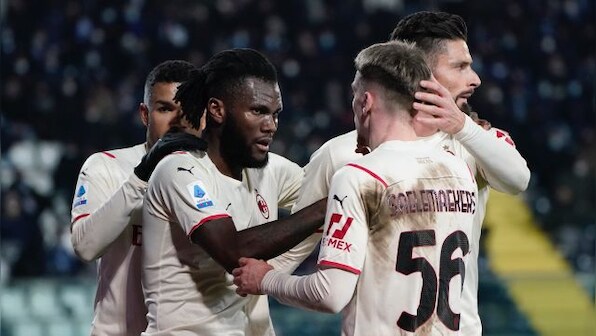 Serie A: AC Milan keep pace with leaders Inter Milan, Napoli stunned by Spezia