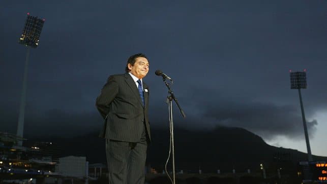 Besides being a former cricketer, the 79-year-old Bacher also played a key role in the country’s successful conduct of the 2003 ICC World Cup. Image Courtesy: @ICC 