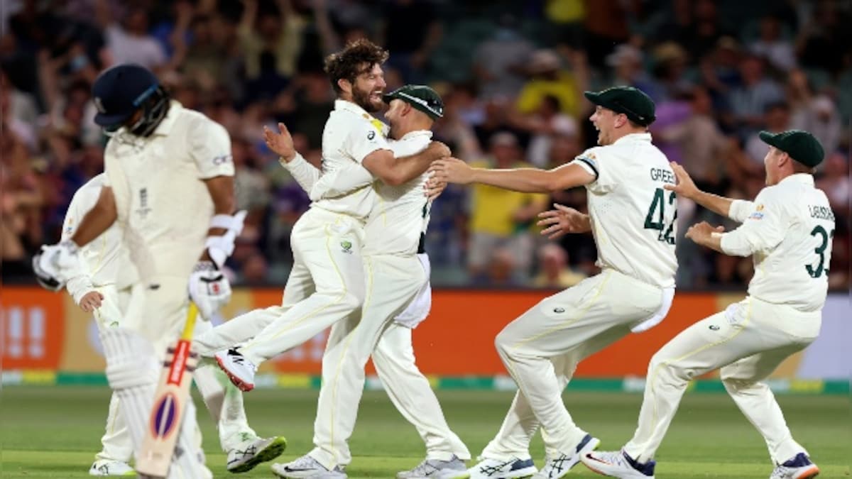 Ashes 2021-22: Australia remove openers to leave England in deep trouble in Adelaide Test