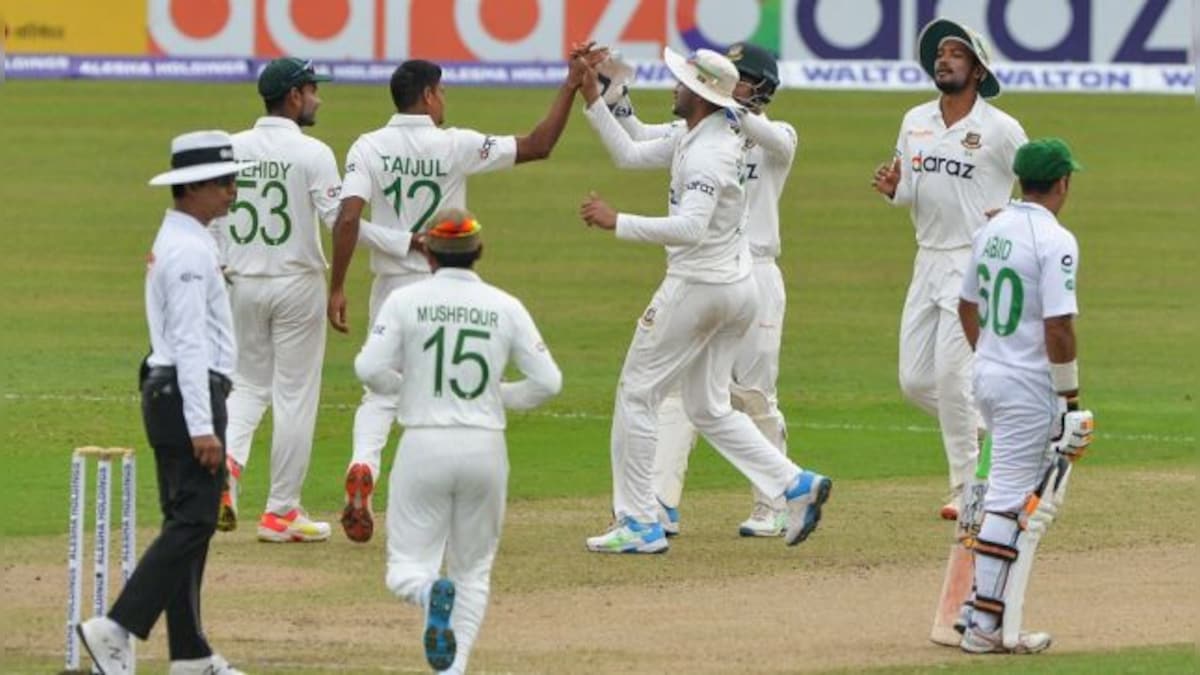 Highlights, Bangladesh vs Pakistan 2nd Test Day 1 at Dhaka, Full Cricket Score: Visitors reach 161/2 at close of play