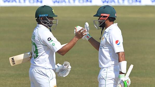 Bangladesh vs Pakistan: Babar Azam's unbeaten 60 helps visitors recover from shaky start in 2nd Test