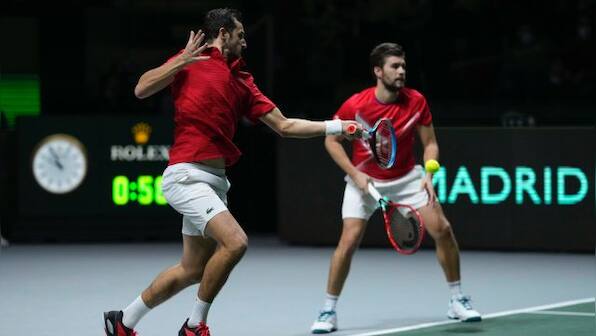 Davis Cup: Novak Djokovic's season over with Serbia beaten by Croatia