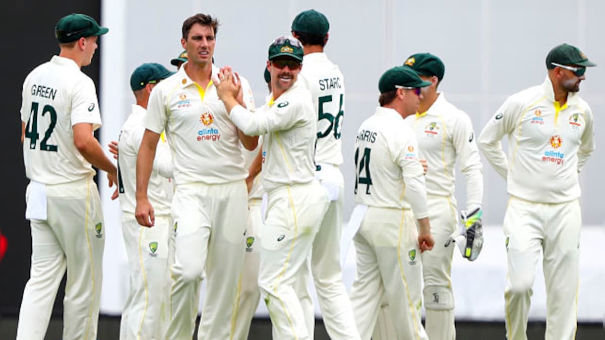 Ashes 2021-22: Cummins takes five-for on captaincy debut as Australia bundle England out for 147 on Day 1