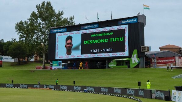 India vs South Africa: Both teams observe moment's silence in honour of Desmond Tutu