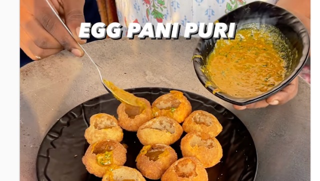 Watch | Egg golgappas leave social media users appalled; see viral clip here Watch | Egg golgappas leave social media users appalled; see viral clip here