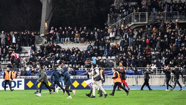 Lyon bars fans from attending away games after latest incident of hooliganism in French football Lyon bars fans from attending away games after latest incident of hooliganism in French football