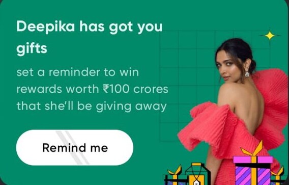 Deepika Padukone Is Playing Santa And Rewarding CRED Members This Festive Season. All Details Here. Deepika Padukone Is Playing Santa And Rewarding CRED Members This Festive Season. All Details Here.