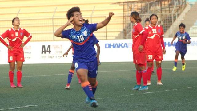SAFF U-19 Women's Championship: India advances to summit clash after beating Nepal 1-0 SAFF U-19 Women's Championship: India advances to summit clash after beating Nepal 1-0
